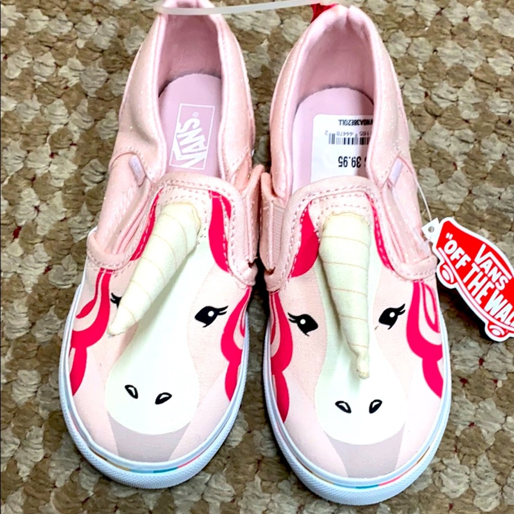 New Vans unicorn 🦄 little girl size 10
